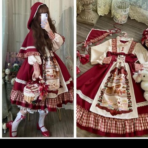 Lolita princess dress size s/m ny ubrukt