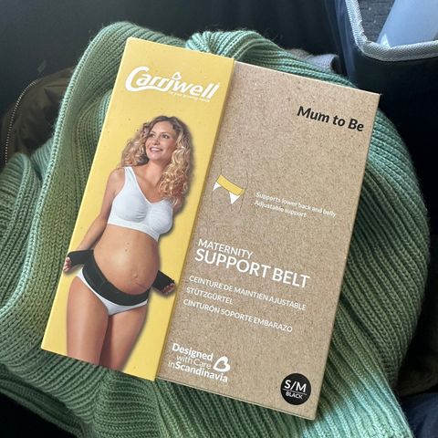 Carriwell maternity belt(Justerbart Over-Magen-Støttebelte)