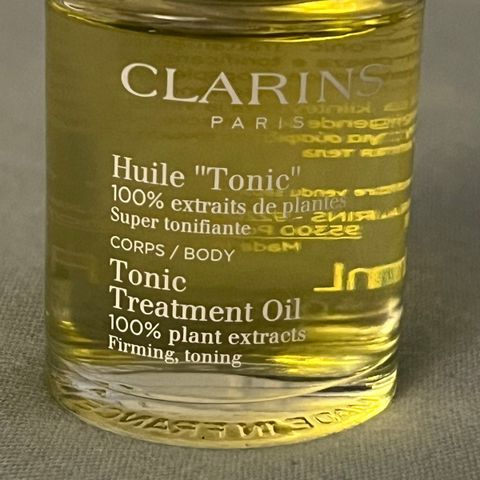 Clarins huile tonic