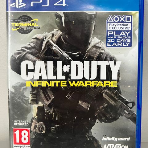 PlayStation 4 spill: Call of Duty Infinity Warfare