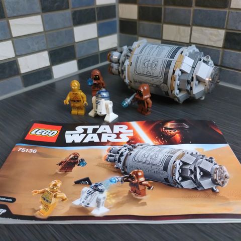 Lego Star Wars 75136 KOMPLETT NÅ MED GRATIS FRAKT