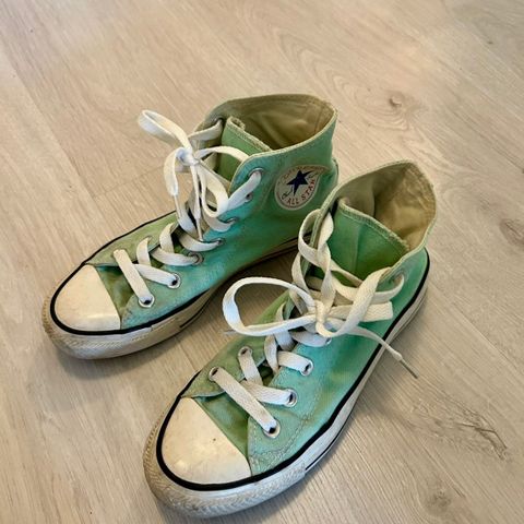 Converse grønne sneakers - str. 37