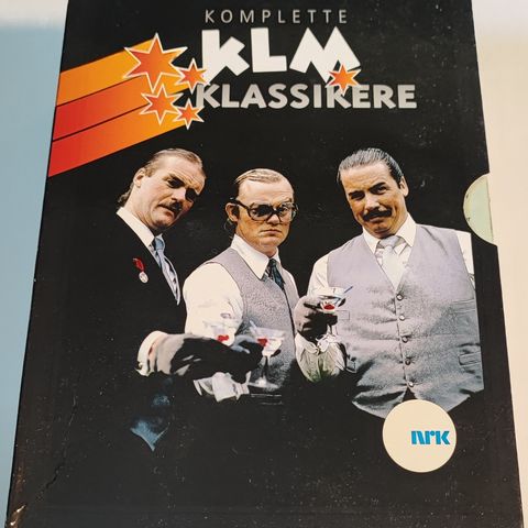 KLM Klassikere 4 DVD samleboks Lystad Mjøen Kirkvaag Brødrene Dal Skai TV
