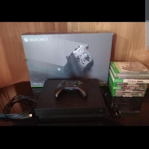 Xbox one 1 TB med 11 spill
