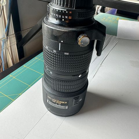 Nikon 80-200 FX F2.8.   Fullformat
