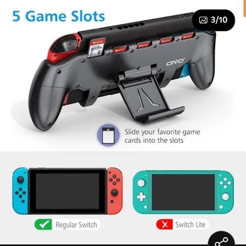 Ovio Nintendo Switch Hand Grip