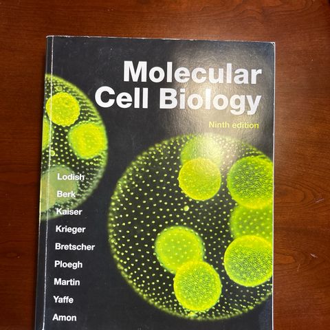 Molecular Cell Biology ninth edition