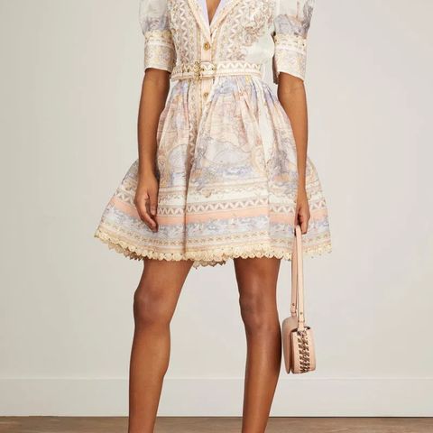 Zimmermann High Tide Midi Shirt Dress leies ut