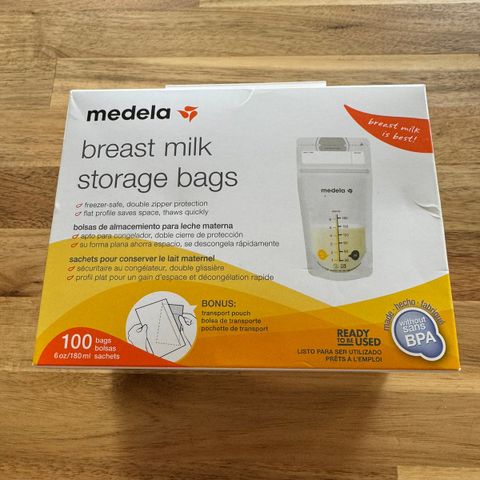 Breast Milk Storage Bags 100