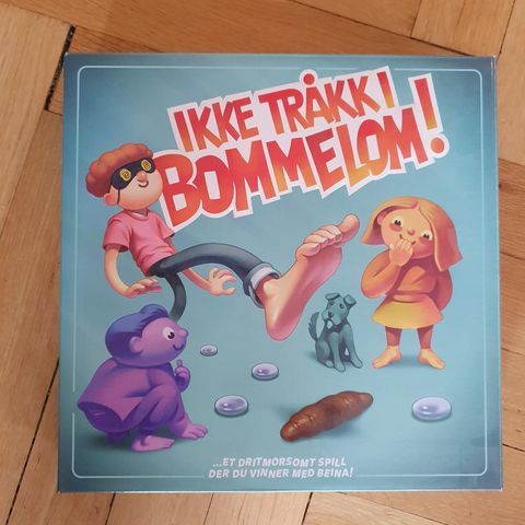 Ikke tråkk i bommelom! Ubrukt!