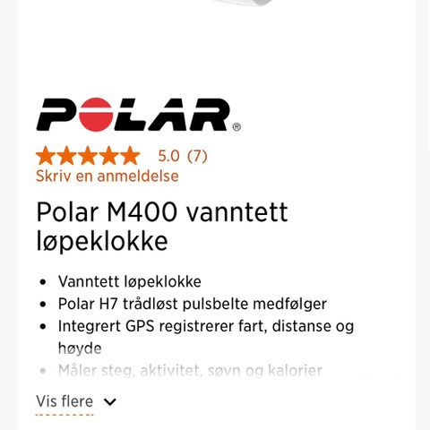 Polar M400