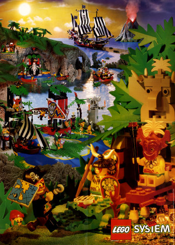 Lego Pirates/Islanders plakat