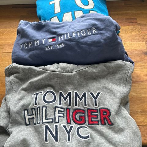 Tre fine tommy hilfiger gensere str 164