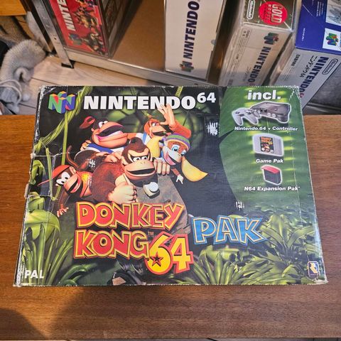 Donkey Kong 64 konsoll bundle!