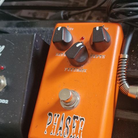 Phaser pedal 300kr inkl.frakt