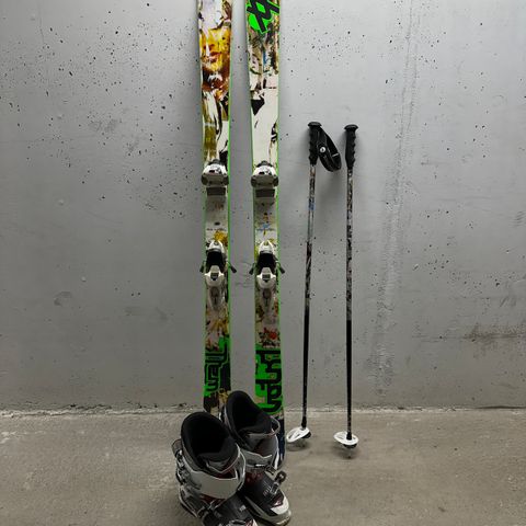 Ski, staver og sko