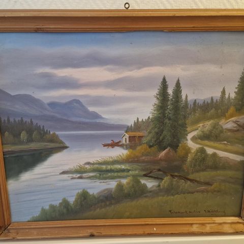 Maleri fra Telemark selges