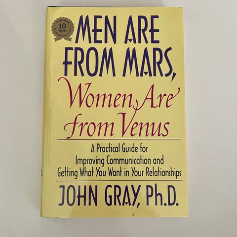 Men Are From Mars, Women Are From Venus