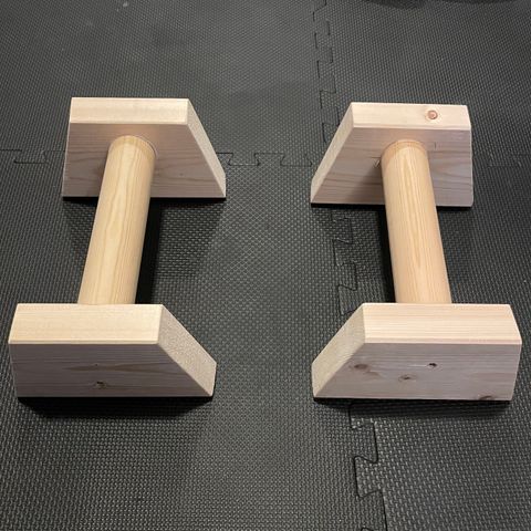 Nye parallettes til calisthenics og styrketrening