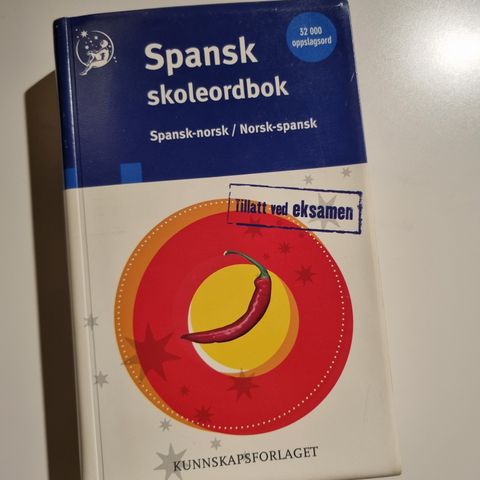 Spansk-norsk/norsk-spansk ordbok