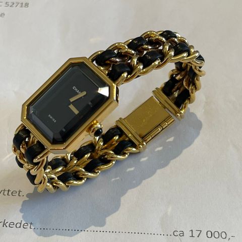 Chanel Watch str M pent brukt med verdipapir