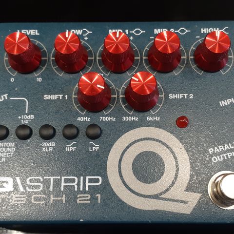 Tech 21 QStrip Dual Parametric EQ/DI & Channel Strip