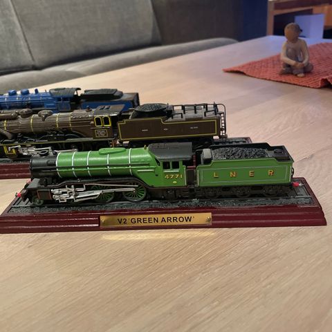 Modelltog lokomotiv