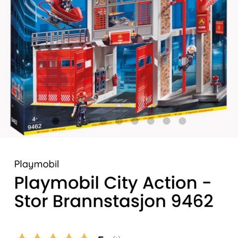 Playmobil Brannstasjon