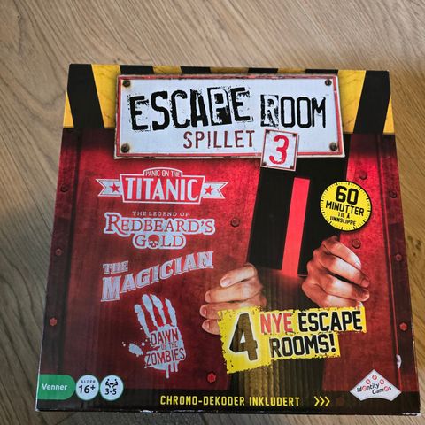 UÅPNET - Escape Room The Game 3