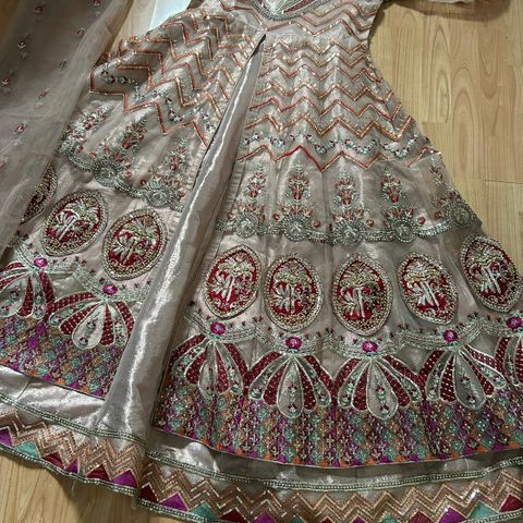 maxi kjole pakistanske klær