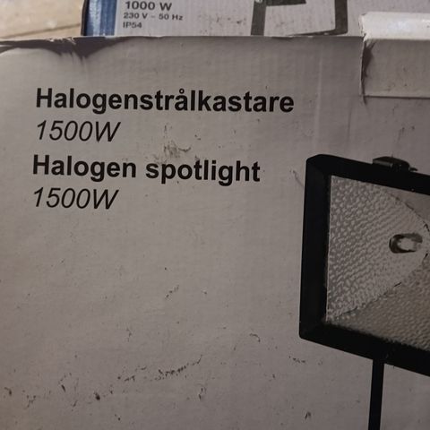 Halogen lamper