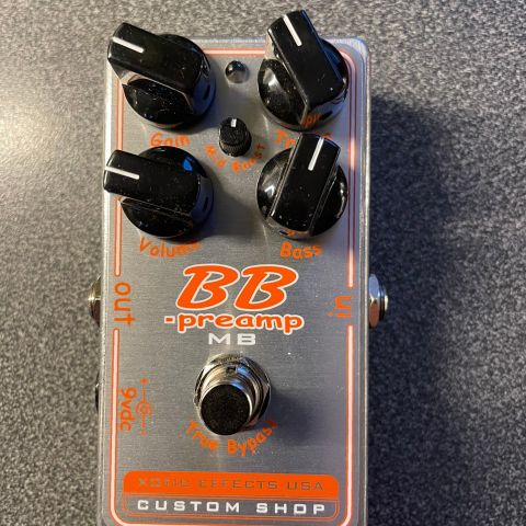 BB Preamp by Xotic  effects  USA ( custum shop version)