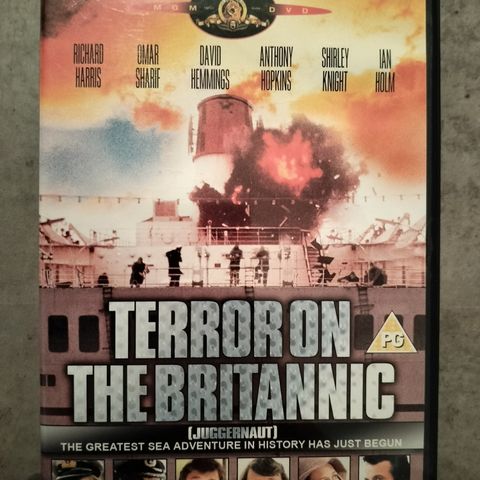 Terror on the Britannica - Juggernaut ( DVD) 1974 - 156 kr inkl frakt