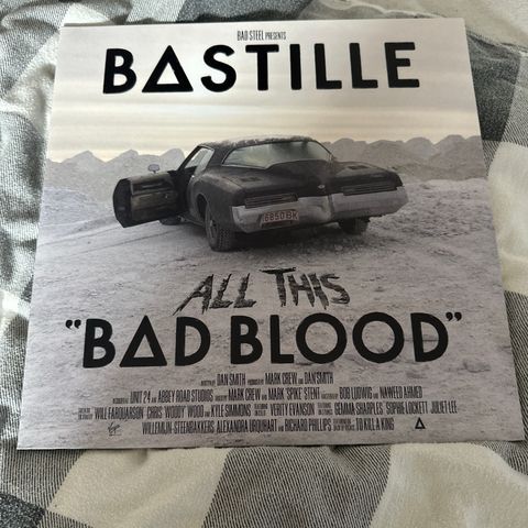 Vinylplate. Bastille - All this bad blood.