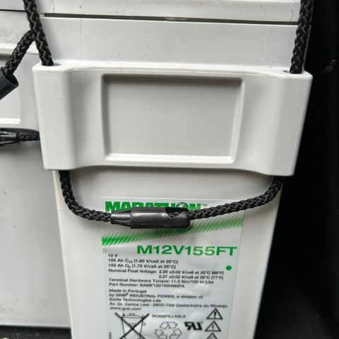 Marathon M12V155FT batteri