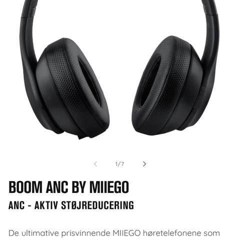 Boom by Miiego (ANC - Active Noise Cancelling)