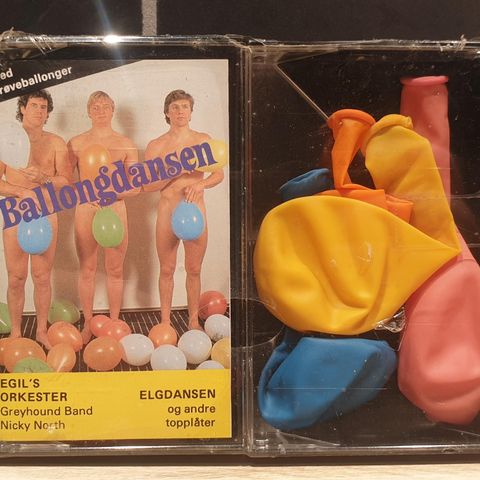 Ny i plast - Ballongdansen kasset selges kr 200,-