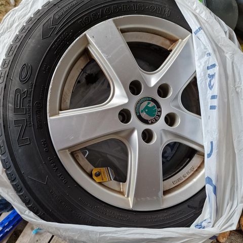 15" Skoda felger 5x112 NY REDUSERT PRIS!