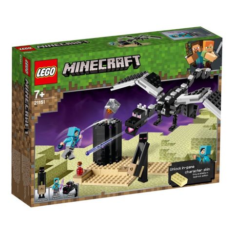 Ønskes kjøpt: Lego Minecraft - Oppgjør i The End, kode: 21151