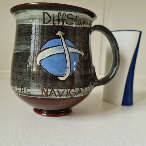 Kongsberg Navigation, samlerkopp, keramikk kopp