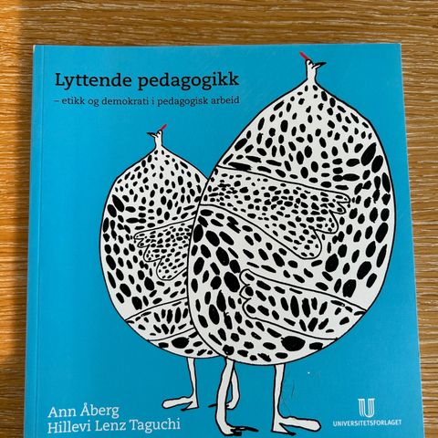 Lyttende pedagogikk – etikk og demokrati i pedagogisk arbeid