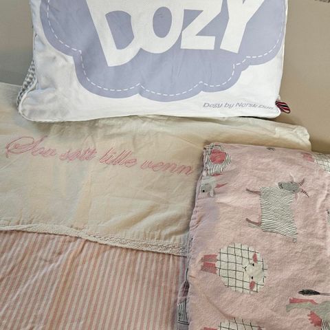 Dozy dundyne 65x80 + 2 dynetrekk