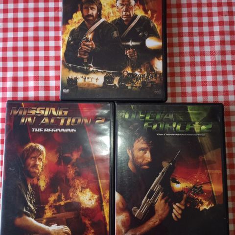 Delta Force filmene m Chuck Norris, 100 kr