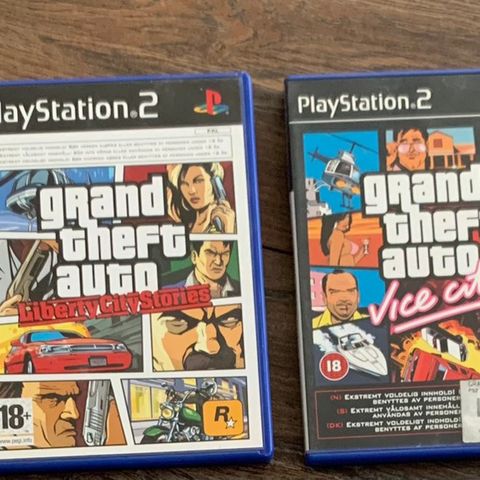 Grand Theft Auto (GTA ) - til Playstation (PS2)