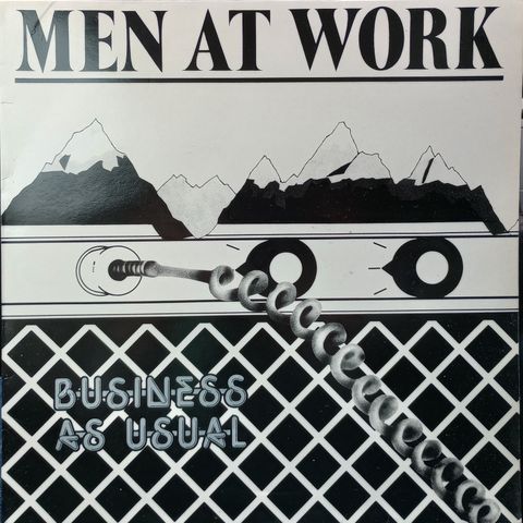 Vinyl lp Men at work