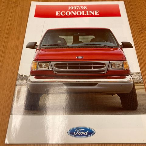 BILBROSJYRE - FORD ECONOLINE - 1997/98