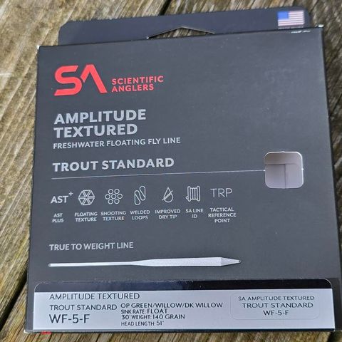 Scientific Anglers Amplitude Textured Trout Standard WF5