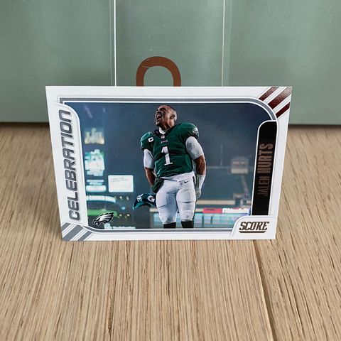 Jalen Hurts NFL Kort - Celebration #11 - NFL Philadelphia Eagles 2023 - Panini