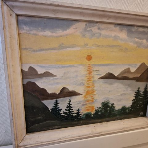 Sol over Fjorden av A.G. Hartmann selges