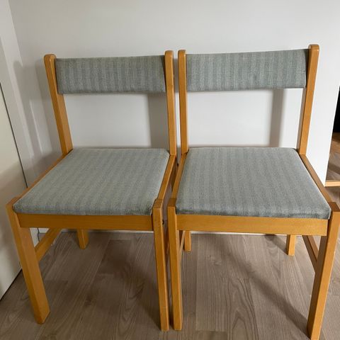 Retro  Danske Furu stoler